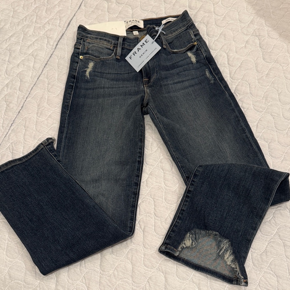 Frame Denim Women's Le High Straight High-rise jeans